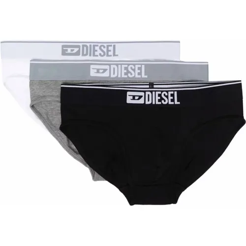 Gedrucktes Unterwäsche-Set mit elastischem Bund , Herren, Größe: XL - Diesel - Modalova