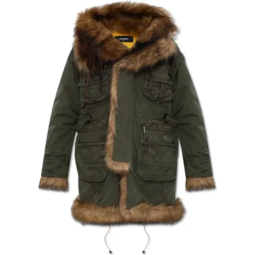 Einfache Parka-Jacke Dsquared2 - Dsquared2 - Modalova