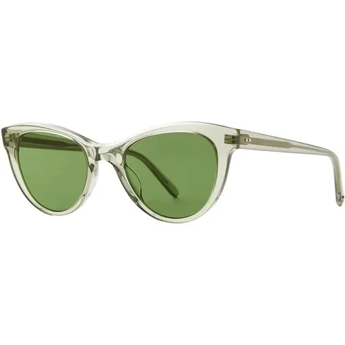 Grüne Sonnenbrille Glco X Clare V. , unisex, Größe: 47 MM - Garrett Leight - Modalova