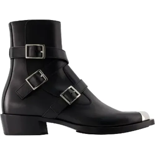 Pre-owned Leder boots - Alexander McQueen Pre-owned - Modalova