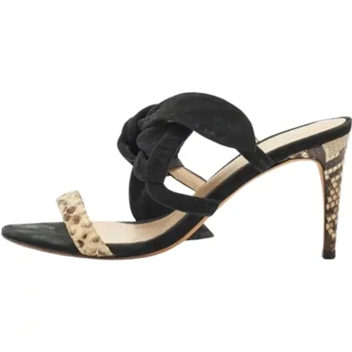 Pre-owned Suede sandals , female, Sizes: 4 1/2 UK - Alexandre Birman Pre-owned - Modalova