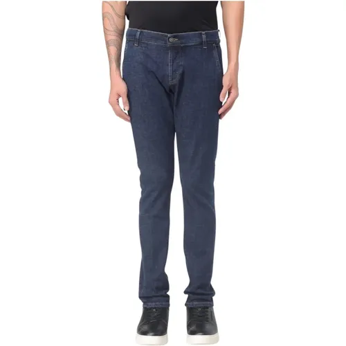 Washed Denim Konor Pants , male, Sizes: W33, W38, W30, W32, W34, W31, W36, W35 - Dondup - Modalova