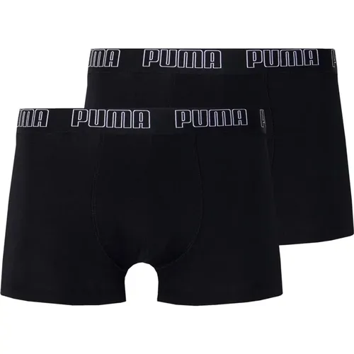 Basic Trunk 2Pack Briefs Packung , Herren, Größe: M - Puma - Modalova