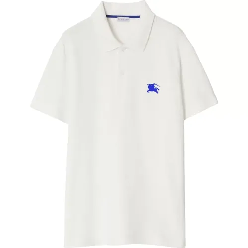 Weiße T-Shirts und Polos , Herren, Größe: XL - Burberry - Modalova