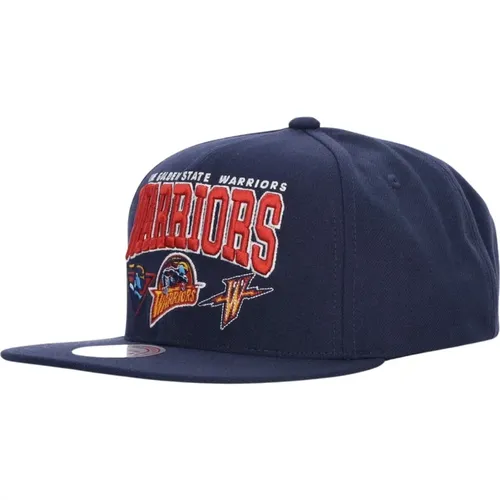 NBA Champ Flat Brim Cap , male, Sizes: ONE SIZE - Mitchell & Ness - Modalova