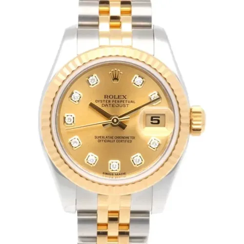 Pre-owned Stainless Steel watches , female, Sizes: ONE SIZE - Rolex Vintage - Modalova