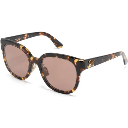 MU 01Zs Vau70D Sunglasses , female, Sizes: 55 MM - Miu Miu - Modalova