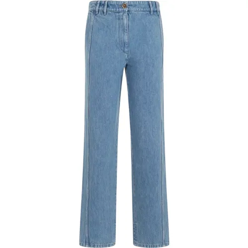 Gerades Jeans , Damen, Größe: 2XS - Patou - Modalova