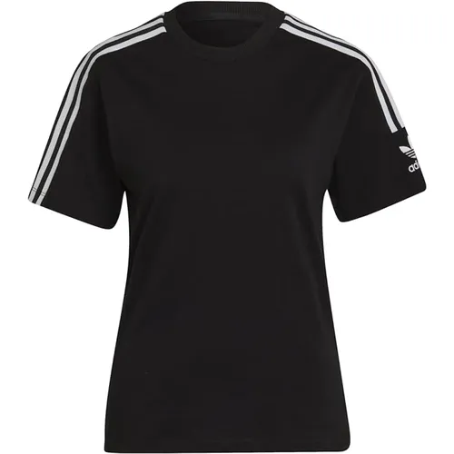 Kurzarm Tight Tee Shirt , Damen, Größe: M - Adidas - Modalova