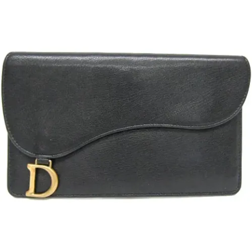 Pre-owned Leather wallets , female, Sizes: ONE SIZE - Dior Vintage - Modalova