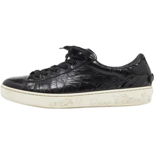 Pre-owned Leather sneakers , female, Sizes: 4 UK - Dior Vintage - Modalova
