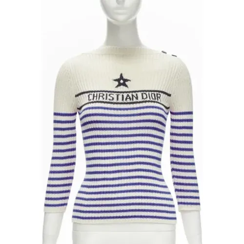 Pre-owned Cotton tops , female, Sizes: XS - Dior Vintage - Modalova