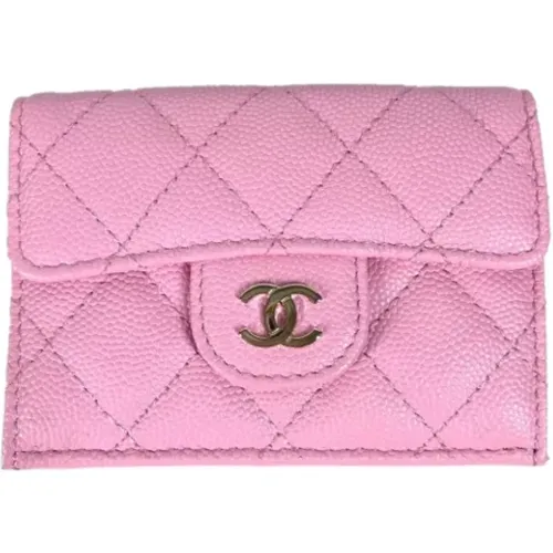 Pre-owned Leather wallets , female, Sizes: ONE SIZE - Chanel Vintage - Modalova