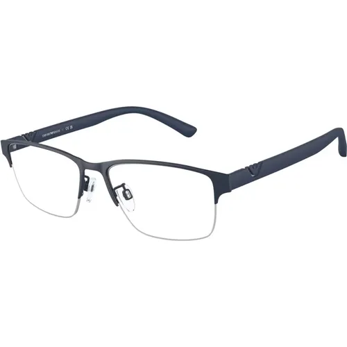 Urban Rectangular Squades Acetate Glasses , male, Sizes: ONE SIZE - Emporio Armani - Modalova