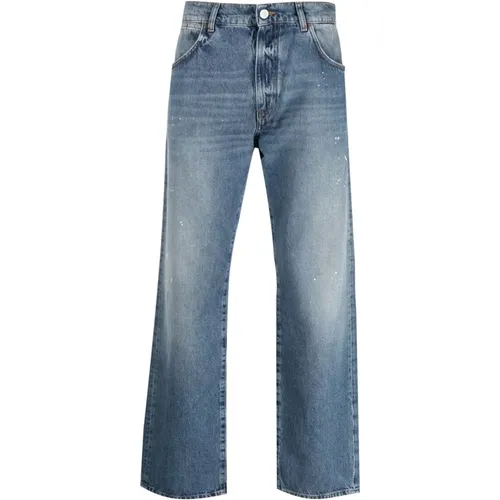Jeans Black , male, Sizes: W31, W34 - Amish - Modalova