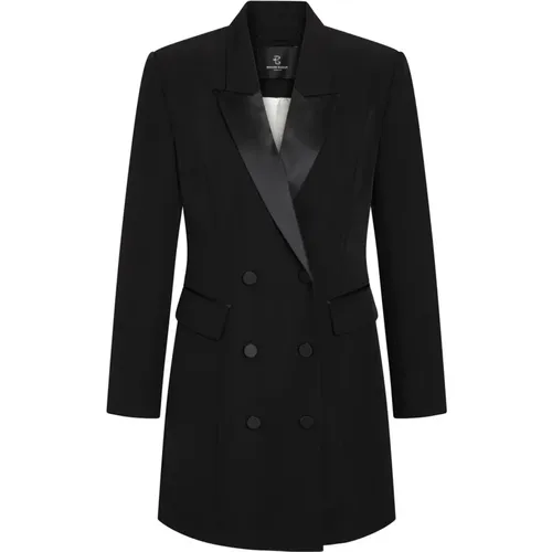 Elegant Tuxedo Style Dress , female, Sizes: XL, XS, S, L, M - Bruuns Bazaar - Modalova