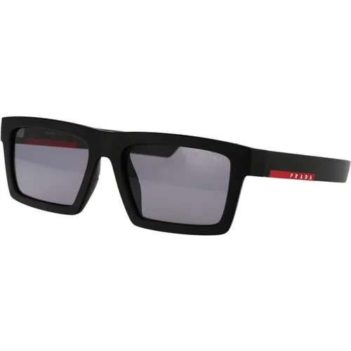 Stylish Sunglasses with 0PS 02Zsu , male, Sizes: 55 MM - Prada - Modalova