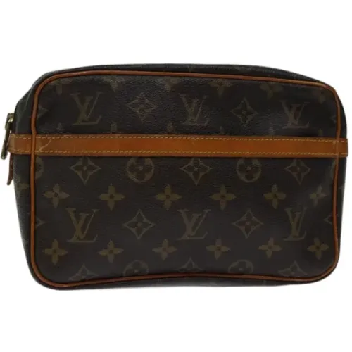 Pre-owned Canvas clutches , female, Sizes: ONE SIZE - Louis Vuitton Vintage - Modalova