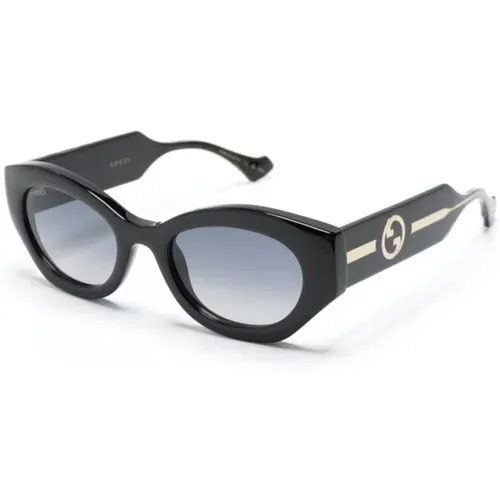 Gg1553S 001 Sonnenbrillen , Damen, Größe: 52 MM - Gucci - Modalova