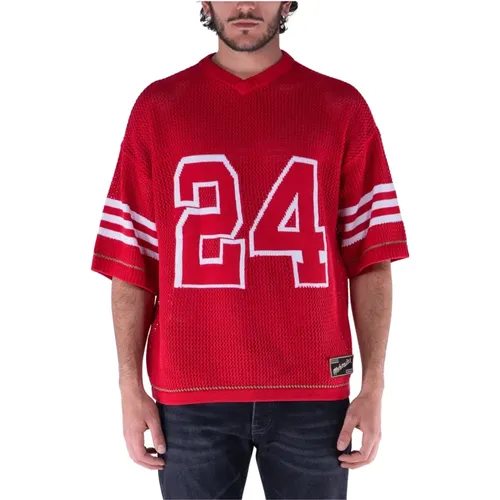 Football Jersey T-Shirt Model 24 , male, Sizes: M, S - Nahmias - Modalova