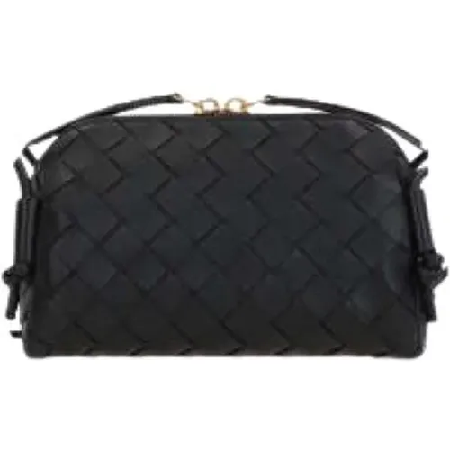 Intrecciato Leather Crossbody Bag , female, Sizes: ONE SIZE - Bottega Veneta - Modalova