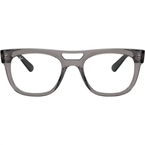 Transparent Grey Eyewear Frames , Herren, Größe: 52 MM - Ray-Ban - Modalova