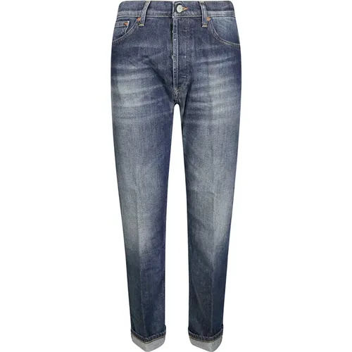 Classic Straight Denim Jeans , female, Sizes: W27, W30, W29, W26 - Dondup - Modalova