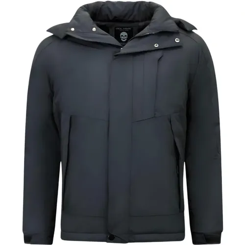 Winterjacke Herren Lang - 9732 , Herren, Größe: 3XL - Matogla - Modalova