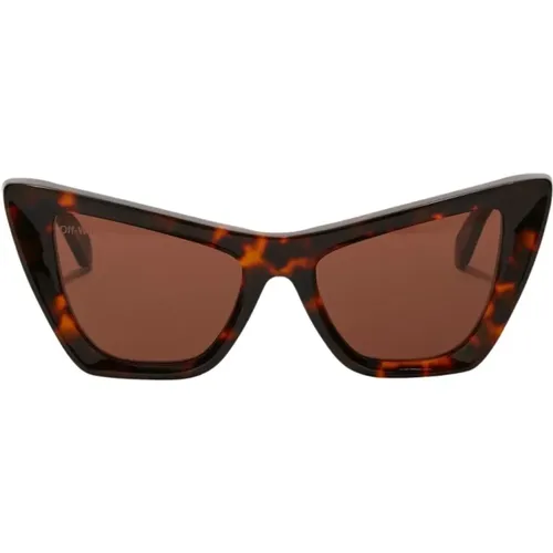 Oeri045 6064 Sunglasses , female, Sizes: 57 MM - Off White - Modalova