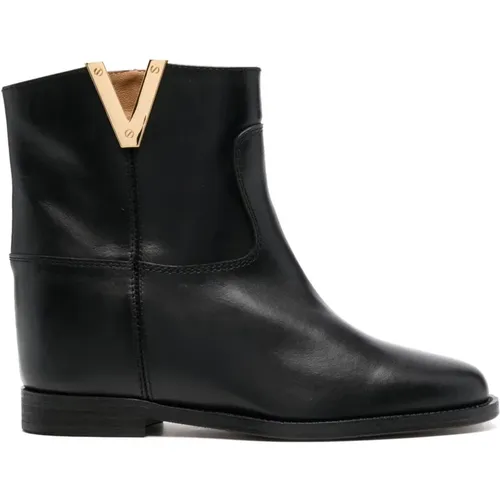 Ankle Boots , Damen, Größe: 37 1/2 EU - Via Roma 15 - Modalova