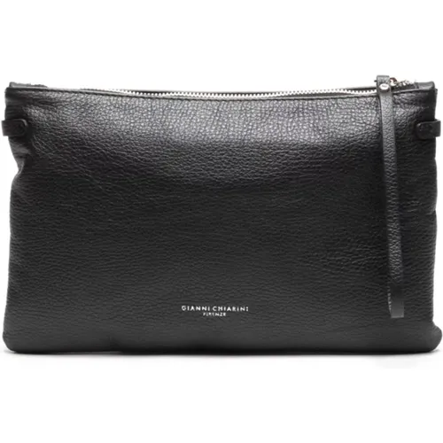 Schwarze Hermy Clutch Tasche - Gianni Chiarini - Modalova