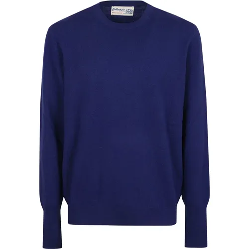 Blaue Kaschmir Pullover Aw24 , Herren, Größe: M - Ballantyne - Modalova