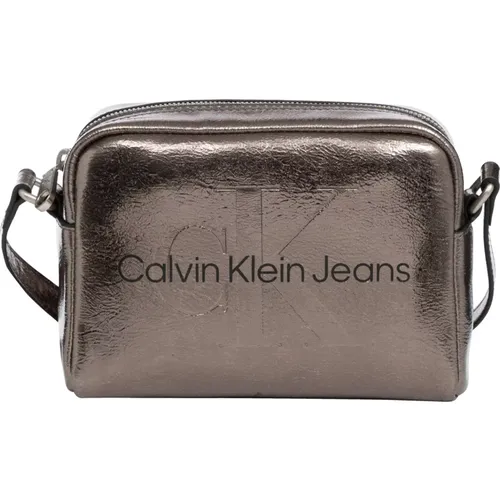 Stilvolle Crossbody-Tasche mit Verstellbarem Riemen - Calvin Klein Jeans - Modalova