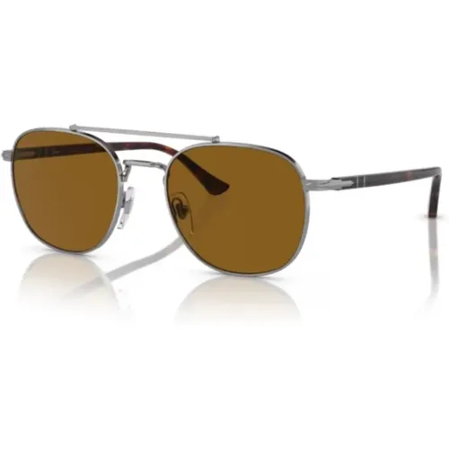 Elegant Metal Sunglasses , unisex, Sizes: ONE SIZE - Persol - Modalova