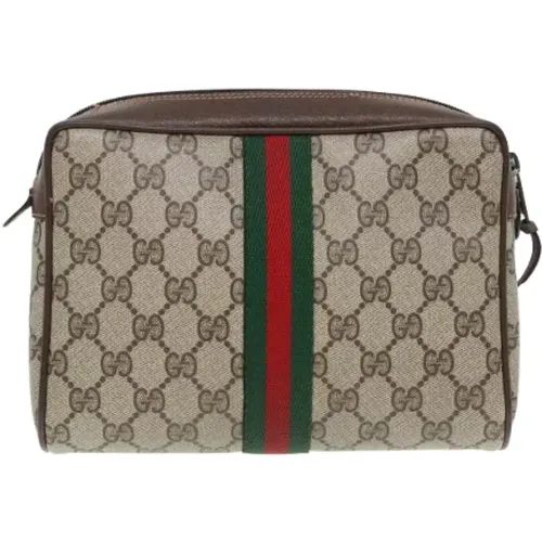 Pre-owned Leather clutches , female, Sizes: ONE SIZE - Gucci Vintage - Modalova