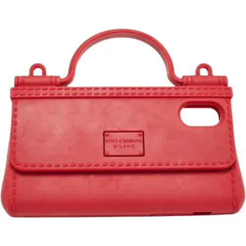 Pre-owned Rubber handbags , female, Sizes: ONE SIZE - Dolce & Gabbana Pre-owned - Modalova