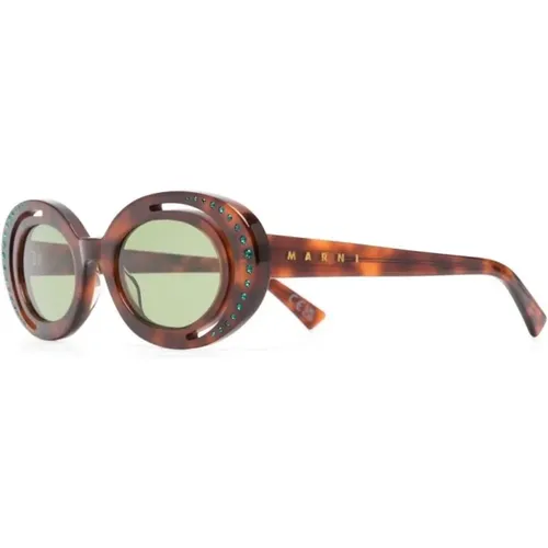 Sunglasses , female, Sizes: 51 MM, 52 MM - Marni - Modalova