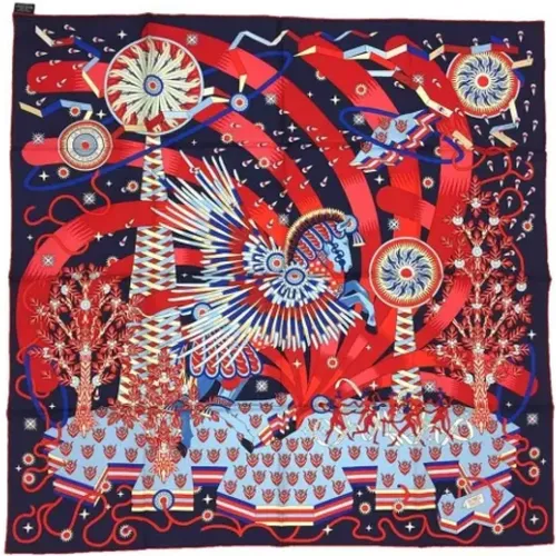 Pre-owned Silk scarves , female, Sizes: ONE SIZE - Hermès Vintage - Modalova