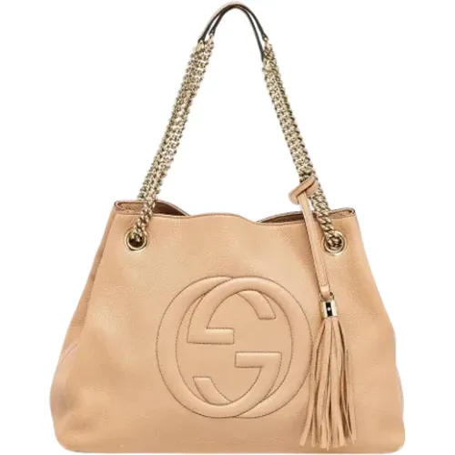 Pre-owned Leather gucci-bags , female, Sizes: ONE SIZE - Gucci Vintage - Modalova