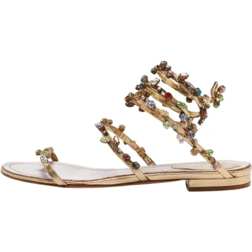 Pre-owned Leder sandals - René Caovilla Pre-owned - Modalova