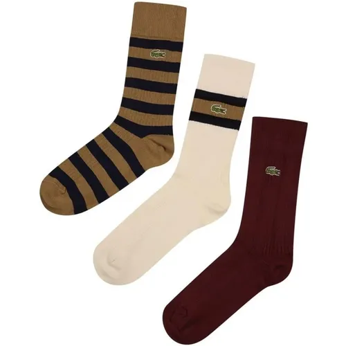 Socken , Herren, Größe: M - Lacoste - Modalova