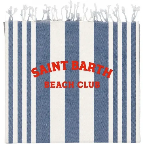 Cotton Beach Towel , unisex, Sizes: ONE SIZE - MC2 Saint Barth - Modalova