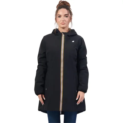 Wendbare Wasserdichte Jacke mit Kapuze - K-way - Modalova