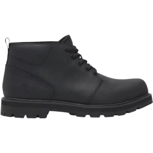 Schwarzer Wasserdichter Chukka-Stiefel , Herren, Größe: 40 EU - Timberland - Modalova