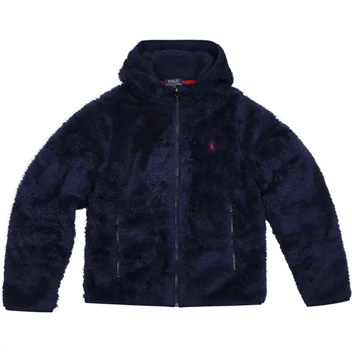 Navy Full Zip Jacke - M1-Strickhemden - Ralph Lauren - Modalova