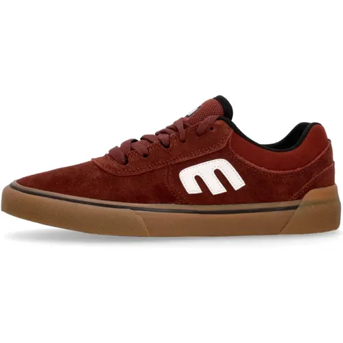 Joslin Vulc Skate Shoes Burgundy/gum , male, Sizes: 8 UK, 9 UK, 7 UK, 6 UK, 10 UK, 8 1/2 UK - Etnies - Modalova