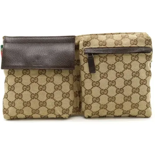 Pre-owned Canvas gucci-bags , female, Sizes: ONE SIZE - Gucci Vintage - Modalova