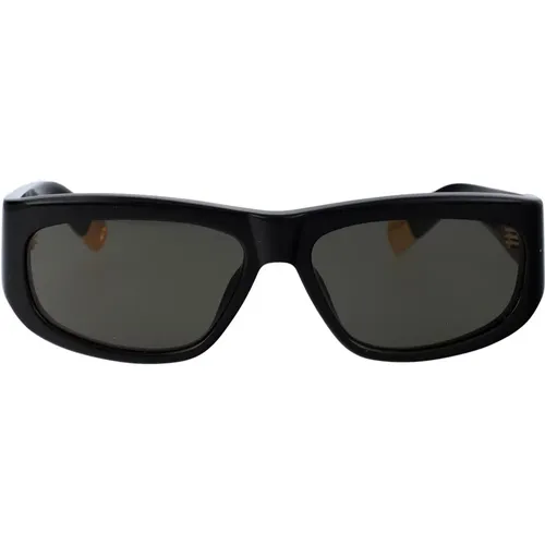 Pilota Sunglasses for Stylish Sun Protection , unisex, Sizes: 57 MM - Jacquemus - Modalova