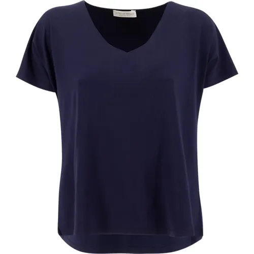 Women Clothing T-Shirts Polos , female, Sizes: M - Le Tricot Perugia - Modalova