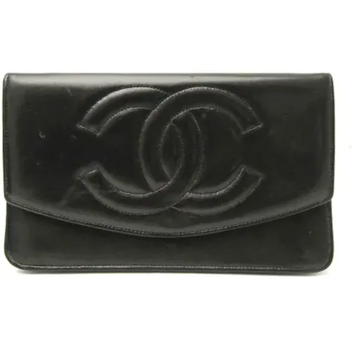 Pre-owned Leather wallets , female, Sizes: ONE SIZE - Chanel Vintage - Modalova